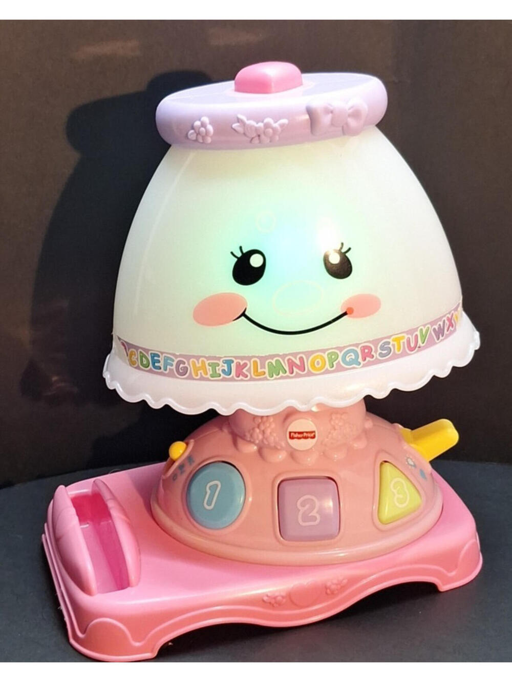 Fisher Price Laugh & Learn My Pretty Learning Lamp 2013 Works 6-36 Mos Toy Works